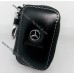Ключниця (шкіряний чохол) для ключів авто Mercedes з логотипом